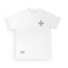 Load image into Gallery viewer, THROUGH THE CHAOS CLASSIC WHITE CREW T SHIRT
