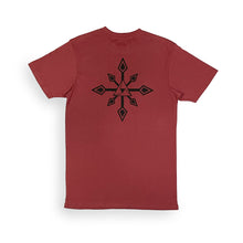 Load image into Gallery viewer, THROUGH THE CHAOS LONG PAPRIKA CREW T SHIRT
