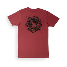 Load image into Gallery viewer, THROUGH THE CHAOS LONG PAPRIKA CREW T SHIRT
