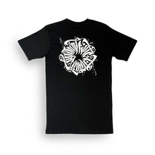 Load image into Gallery viewer, THROUGH THE CHAOS LONG BLACK CREW T SHIRT
